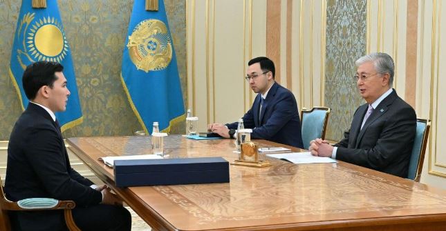 Мемлекет басшысы Туризм және спорт министрі Ербол Мырзабосыновты қабылдады