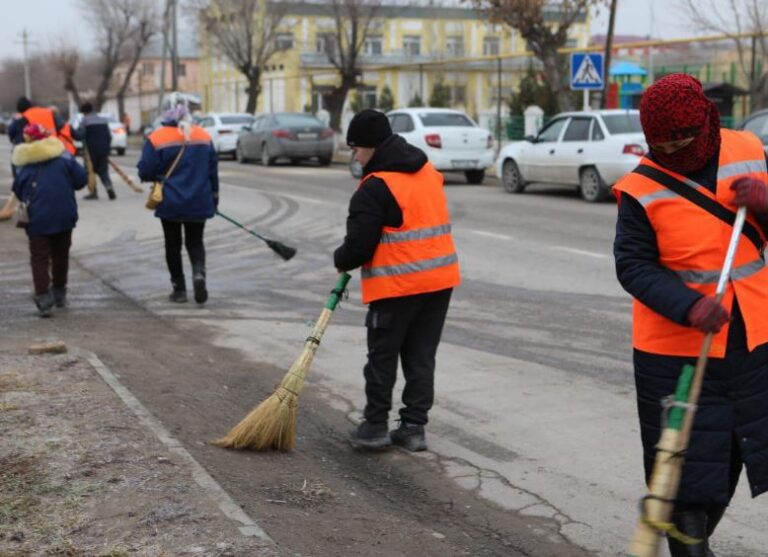 Түркістанда жалпықалалық сенбілік өтті