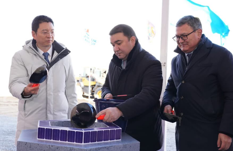 Түркістан облысында ірі күн электр станциясының құрылысы басталды