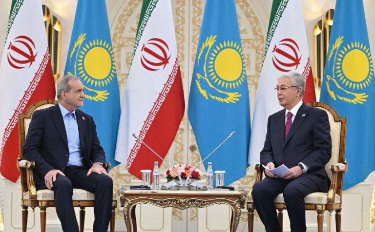 Мемлекет басшысы мен Иран Президенті келіссөз жүргізді