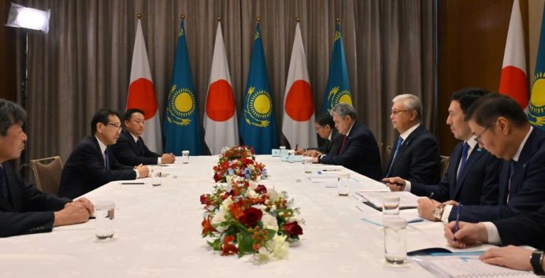 Қасым-Жомарт Тоқаев Komatsu компаниясы директорлар кеңесінің төрағасын қабылдады