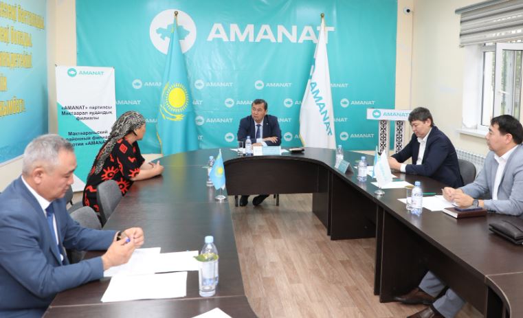 ТҮРКІСТАН: Мақтаарал ауданының әкімі тұрғындардың мәселелеріне қатысты тапсырмалар берді