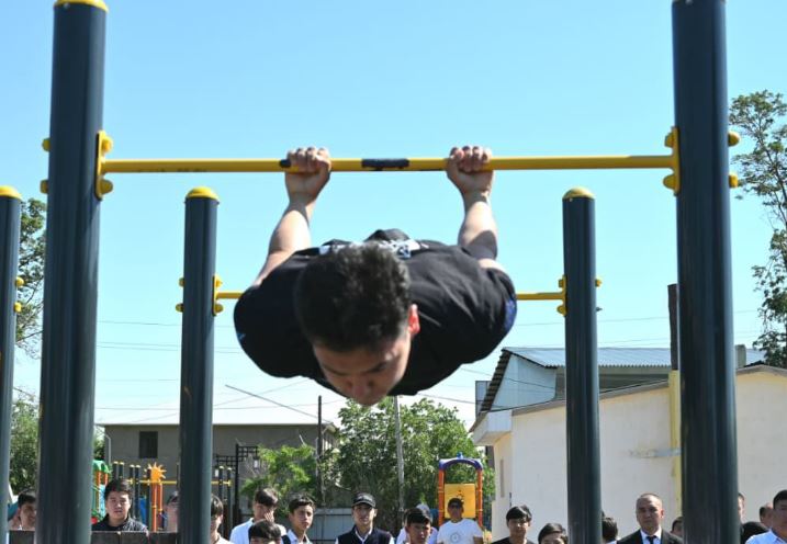 ТҮРКІСТАН: «TUR WORKOUT – Тәртіпке тартыл» турнирі Жетісайдан бастау алды